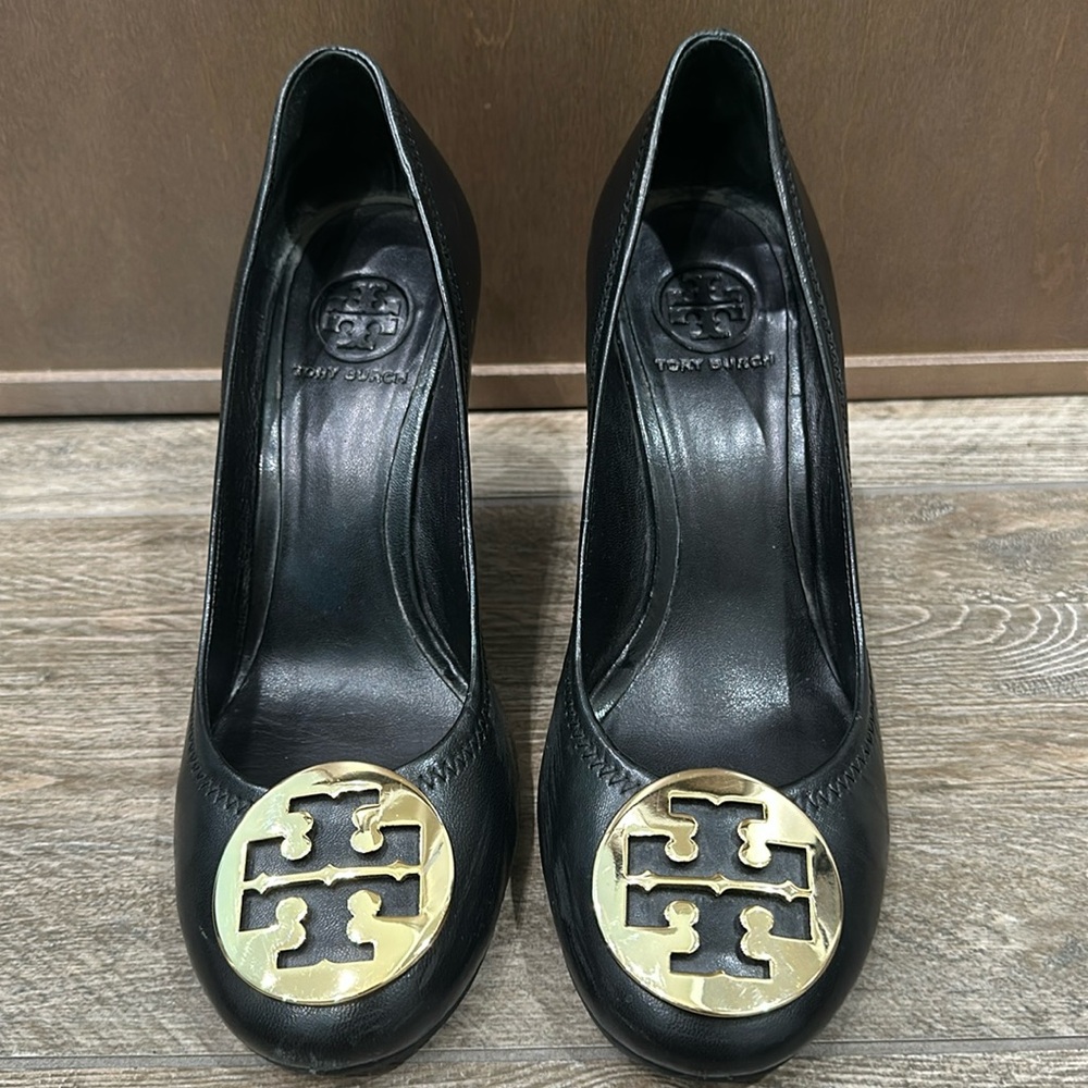 Tory Burch Black Wedge